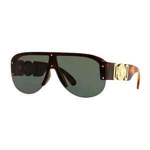 Versace Men's Havana Aviator 48 mm Sunglasses VE4391 531771